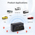 MiCODUS OBD GPS Tracker MV66 Realtime Mini GPS Tracker for Car Tracking Device Shake Move Alert Geofence Free APP